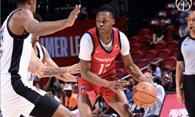 On Tuesday night, Bub Carrington shined for the Washington Wizards in the team's third NBA Summer League game.